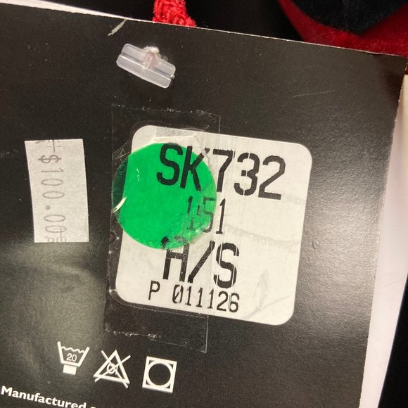 GK Deep Red & Black Adult Small Halter Velvet Figure Ice Skating Dress SK732 - Picture 6 of 8